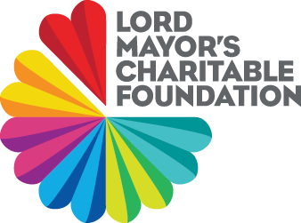 Multi-colour logo for the Lord Mayor's Charitable Foundation