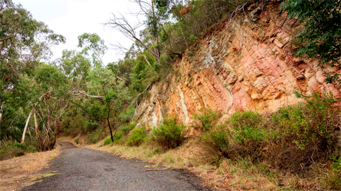 Greensborough Escarpment landscape