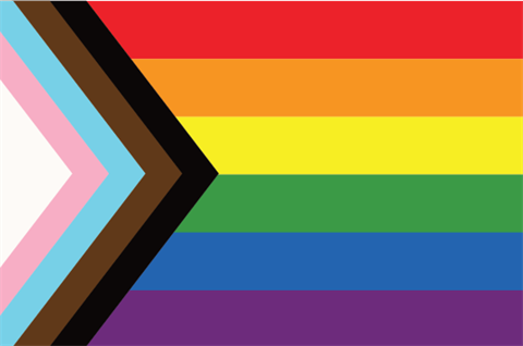 LGBTQIA+ flag