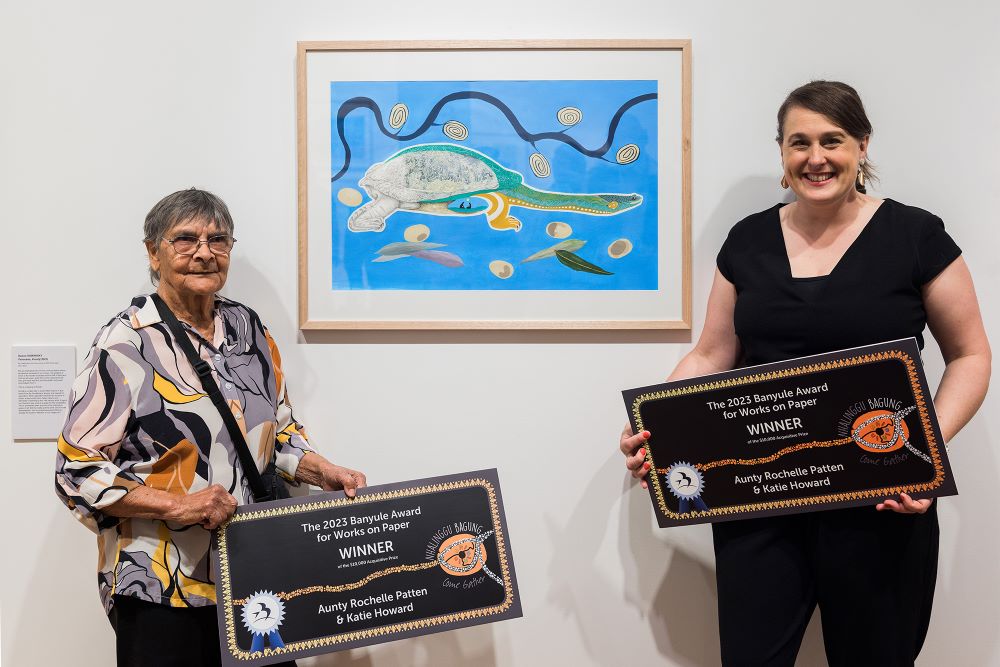 Banyule Works on paper 2023 winners and artworks