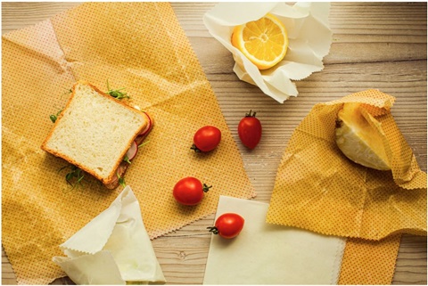 Beeswax sandwich wraps