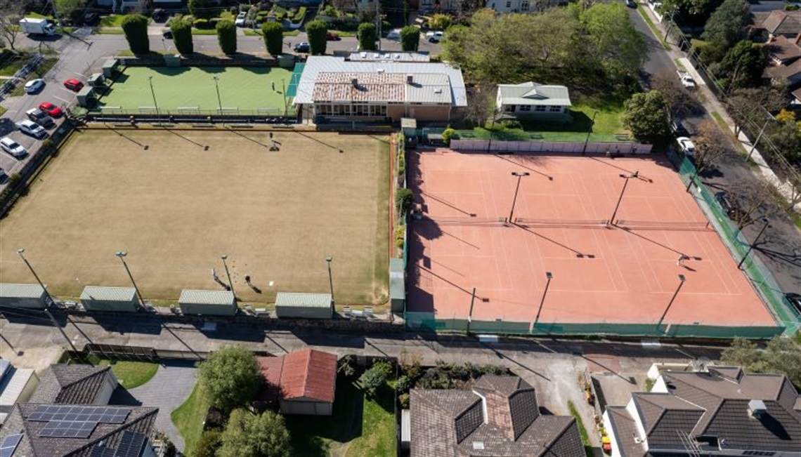 Ivanhoe Recreation Pavilion future location.